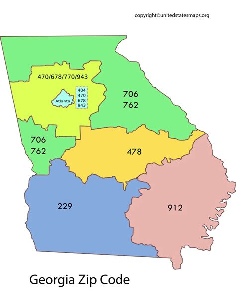 georgia zip codes by address.